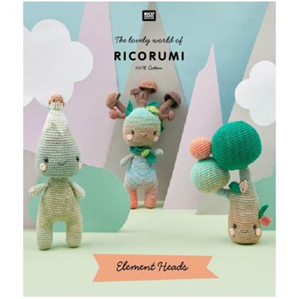 Ricorumi DK Element Heads Book - French 