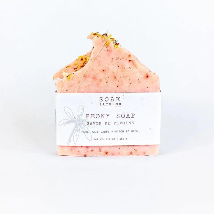 Peony soap bar 