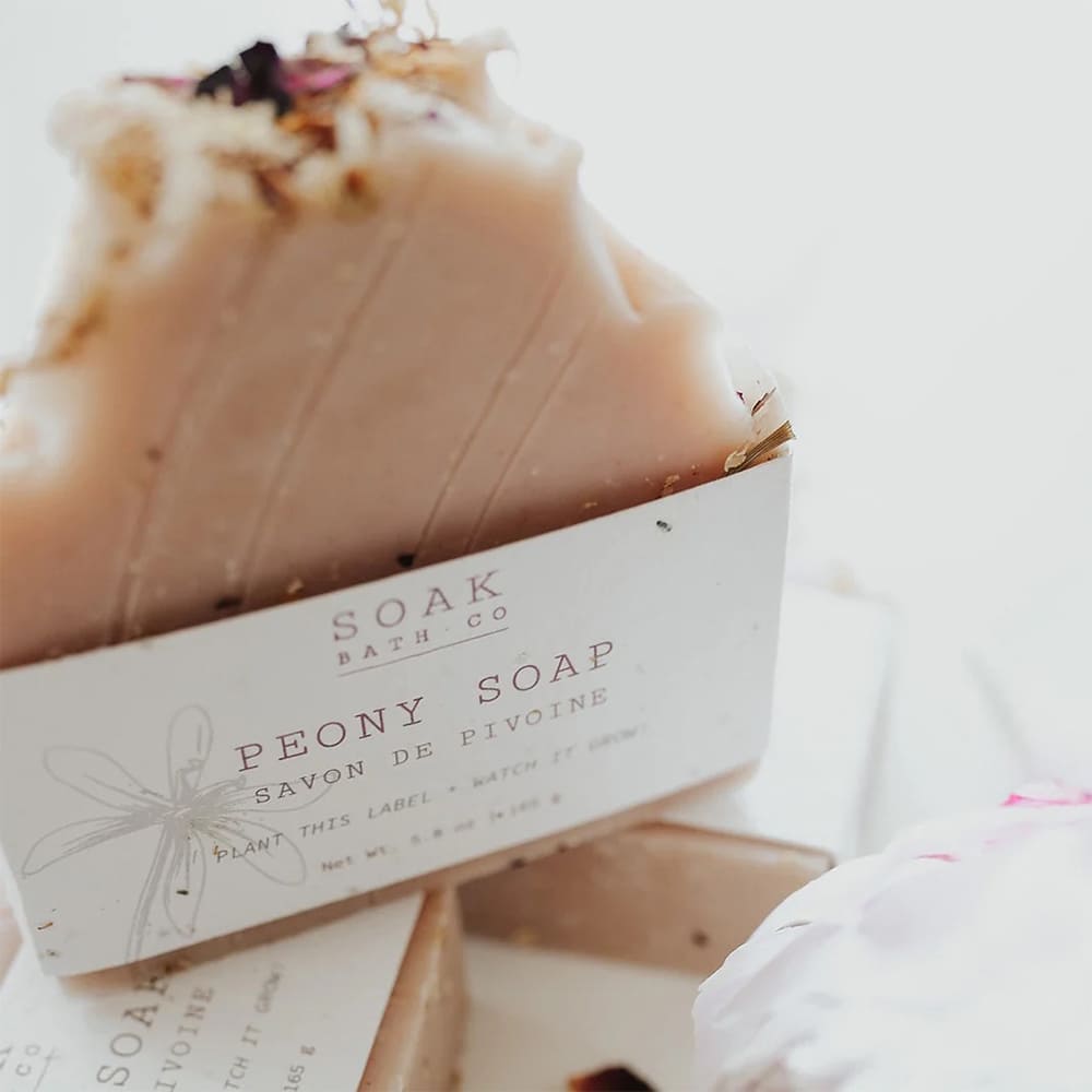 Peony soap bar 