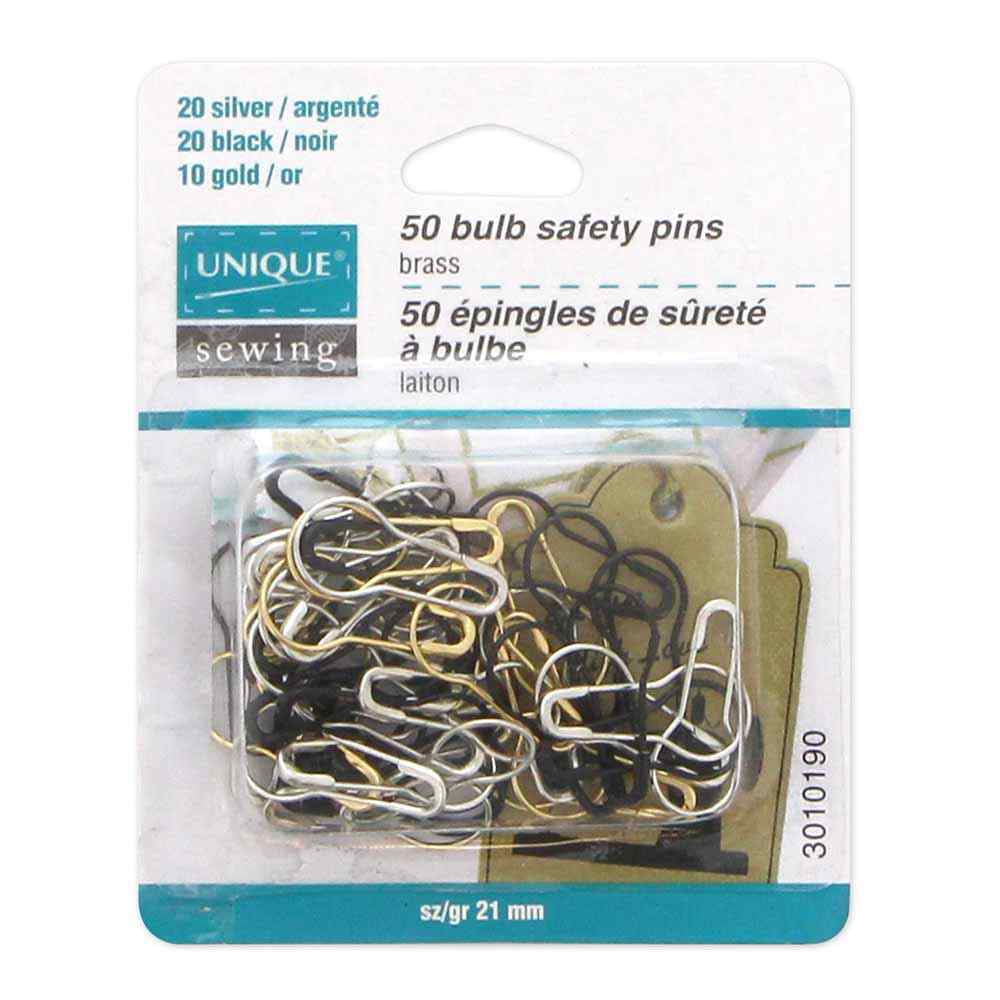 50 Bulb Safety Pins - 3010190